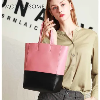 

100% Natural Leather Bucket Bag Genuine Leather Bag Women Cowhide High Quality Bag Elegant Shoulder Large Shopper Bags 2020 New