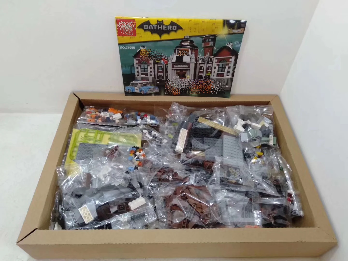  07055 Dc Super Heroes Building Blocks Set New Batman Comics Arkham Asylum Toys for Marvel City Comp
