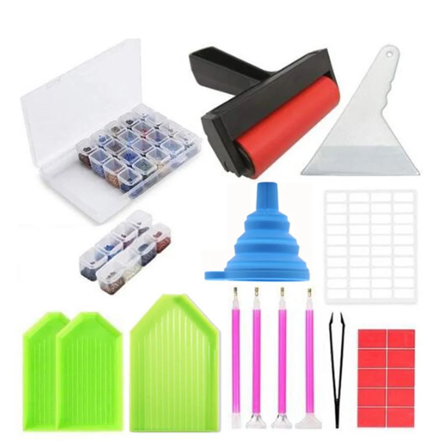 5D Diamond Painting Tools and Accessories Kits Roller Pen Clay