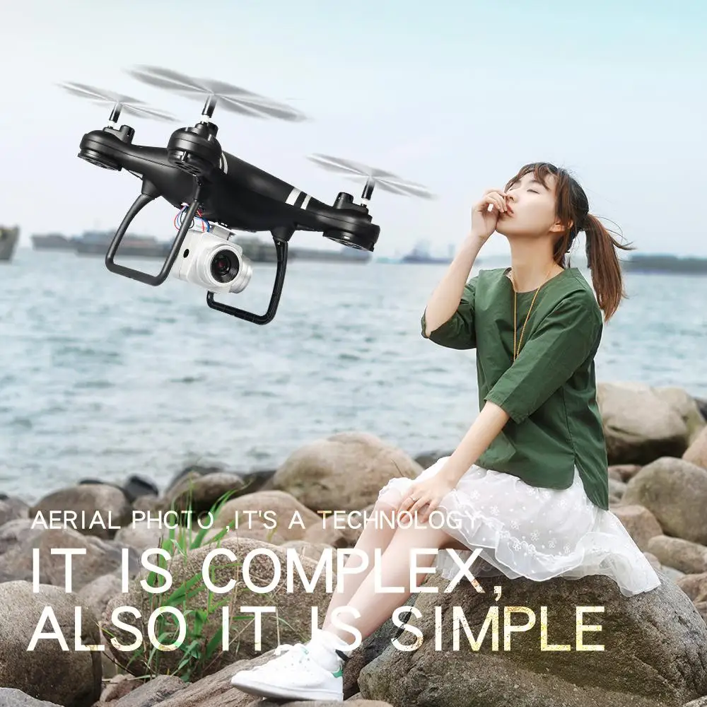 LF608 Wifi FPV RC Drone Quadcopter with 0.3MP/2.0MP/5.0MP Camera Get the Longer Playing Time