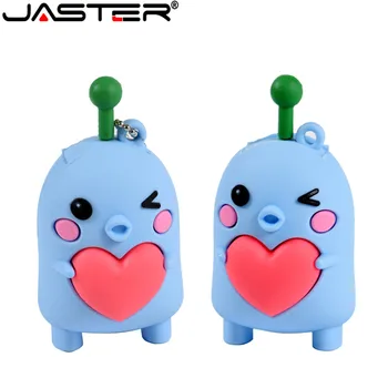 

JASTER Lovely cartoon USB Flash Drive pen drive 4GB 16GB flash drives 32GB 64GB pendrive USB 2.0 flash Memory Stick free ship