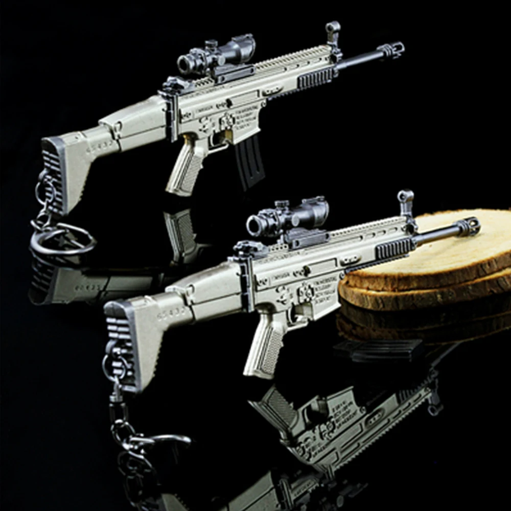 1/6 весы оружие солдата Модель металлическая игрушка SCAR I / PP19 для 12 дюймов Солдат