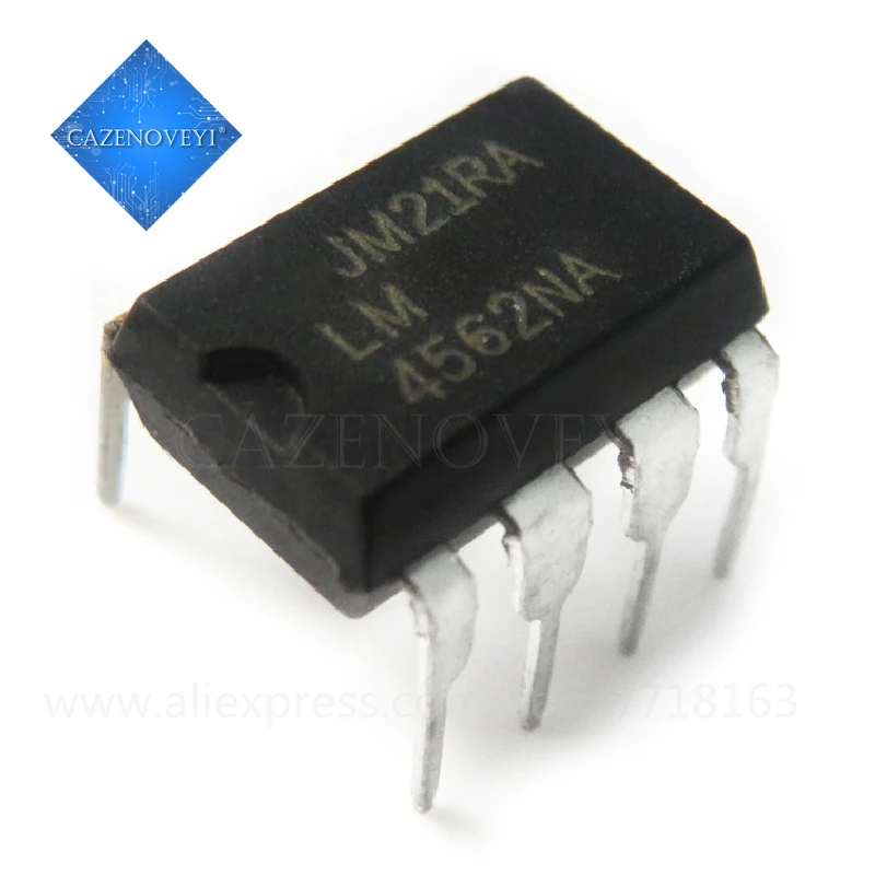 5pcs/lot Lm4562na Lm4562 4562na Dip-8 In Stock - Integrated Circuits ...