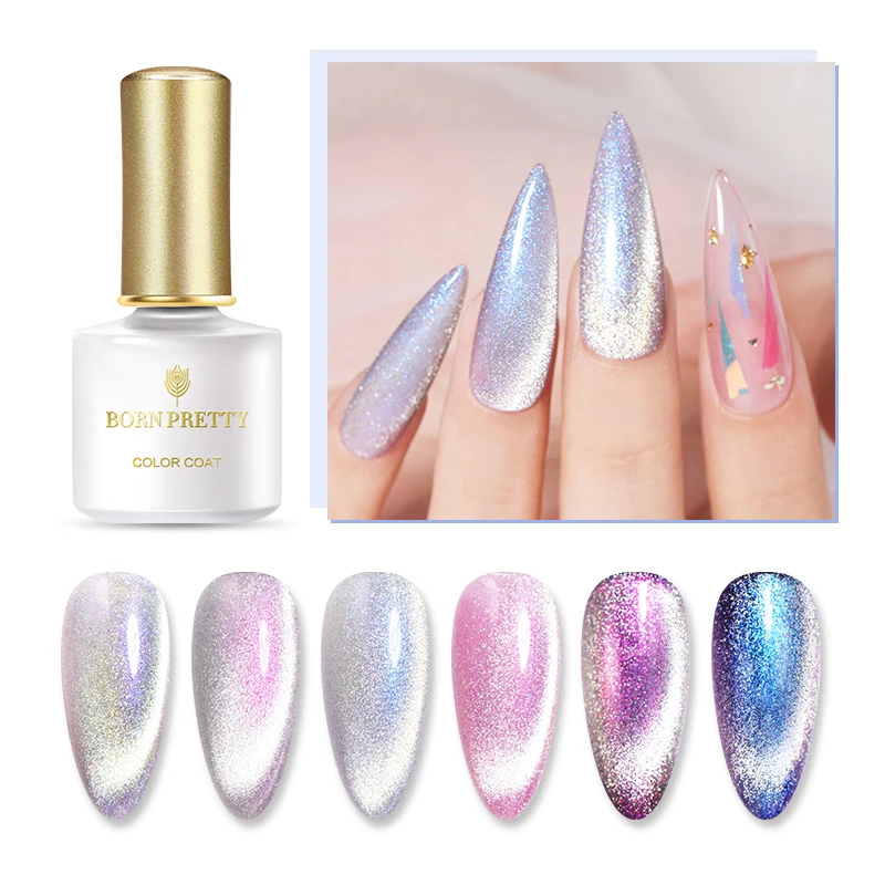 Cut Rate Magnet-Gel-Nail-Polish Born Pretty Auroras Manicuring Nail-Art Vanish Snowlight Soak-Off jYQOM6yr7zM