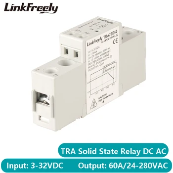 

TRA23D60 Photoresistor SSR Solid State Relay Board DC To AC 3V 5V 12V 24V 32VDC Input 60A 24-280VAC Output Voltage Control Relay