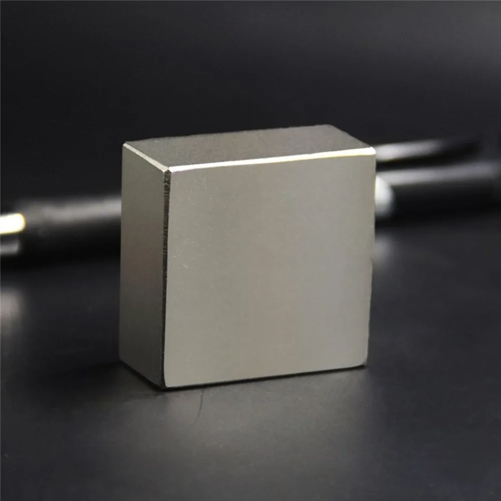 Супер мощный редкоземельный Блок Неодимовый магнит N52 магниты 40X40X20 мм высокая термостойкость