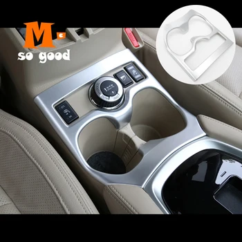 

For Nissan XTrail T32 Car Accessories X-Trail Rogue 2014 15 16 17 2018 Car Front Inner Water Cup Holder Cover ABS Matte