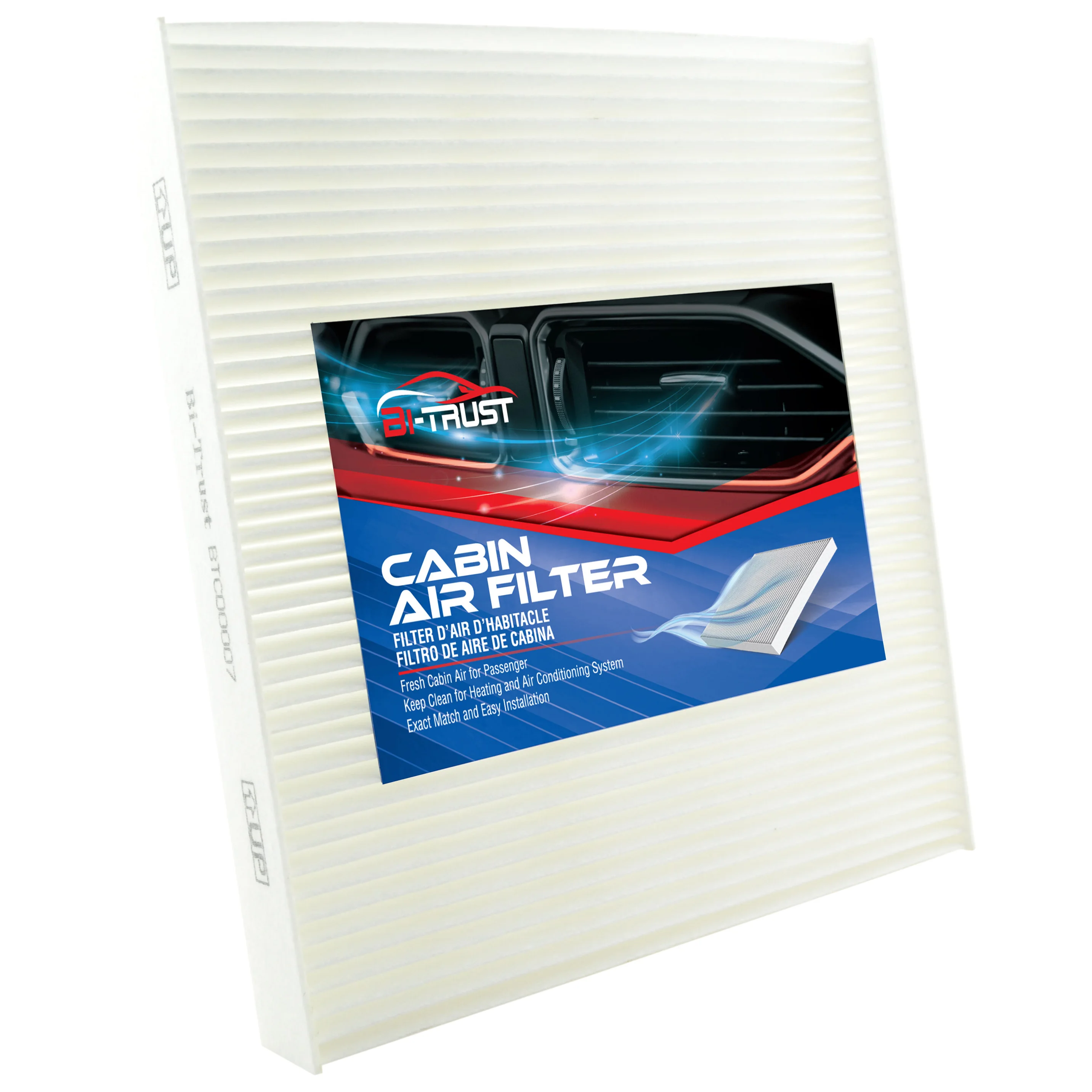 

Bi-Trust Cabin Air Filter for Honda CR-V L4 2.0L 1997-2001 INSIGHT L3 1.0L 2000-2006 CF8249A,80291-ST3-505,80291-ST3-515