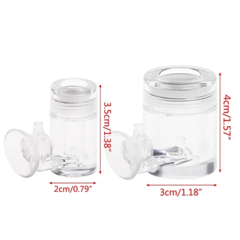 

CO2 Diffuser With Bubble Counter Acrylic Aquarium Fish Tank Aquatic Plant 2 Size H7ED