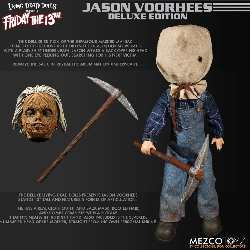Mezco 99570 Jason 13th Black Friday Living Dead Doll