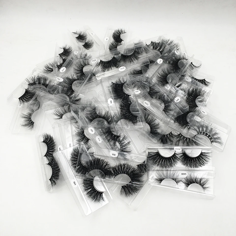25mm Lashes 50 Pairs 3d Mink Lashes Wholesale Lots Bulk 100% Real Mink Eyelashes Dramatic Long False Eyelashes with tray no box 25mm Lashes 50 Pairs 3d Mink Lashes Wholesale Lots Bulk 100% Real Mink Eyelashes Dramatic Long False Eyelashes with tray no box