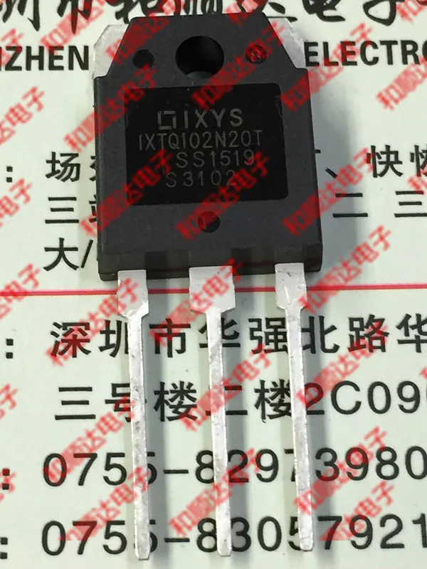 /2 шт./IXTQ102N20T TO-3P 200V 102A