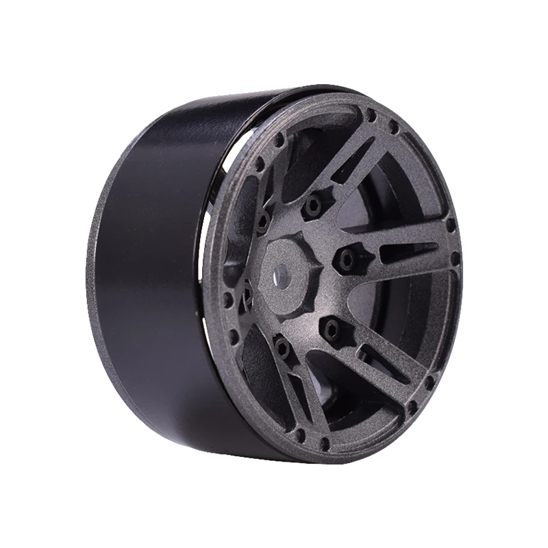 AUSTARHOBBY AX 615 4 шт. 1 9 дюймовый металлический обод обода Beadlock для 1/10 RC Rock Crawler Axial SCX10 90046