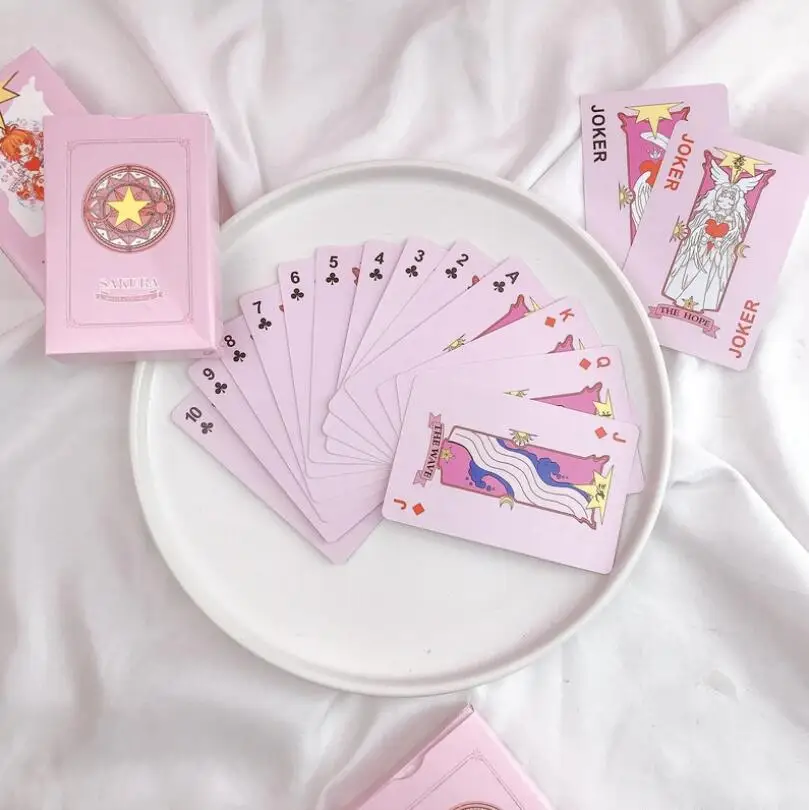Аниме Cardcaptor Sakura Clow Card косплей реквизит KINOMOTO SAKURA Card Captor карты с Сакурой Таро 54 шт