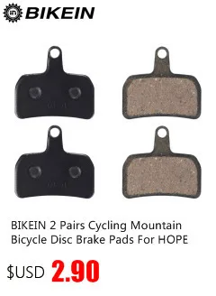 BIKEIN-2 пары велосипедных дисков для велосипеда MTB, дисковые Тормозные колодки для Hayes Stroker Ryde, Dyno Sport, дисковые Тормозные колодки для велосипеда