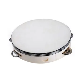 

Percussion Instrument Orff Instrument Parent-child Teaching Aids Wood Color Tambourine Children's Educational Toy