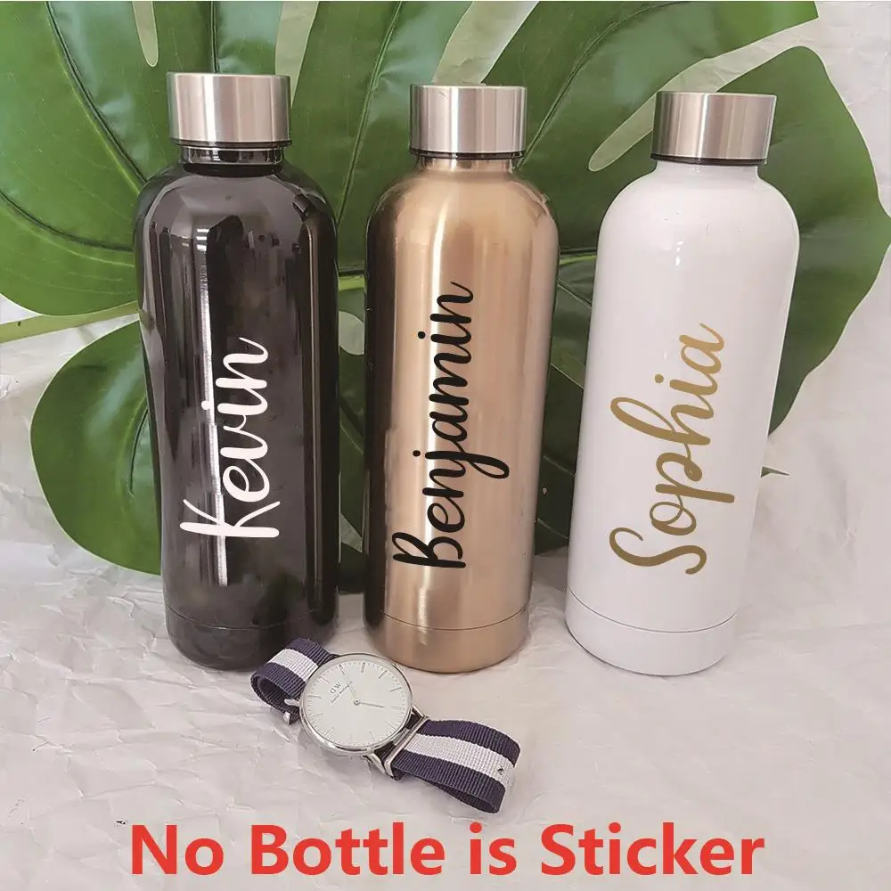 Hot Seller Name-Sticker Poster Decoration Declas-Decals Creative-Bottle Vinyl Kitchen-Room Custom 6Q5klbDD3