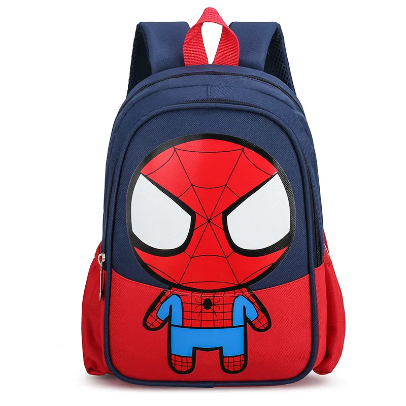 Mochila escolar de Spiderman para niños y niñas, morral de jardín de infantes y escuela primaria de 3-5-8 años, impermeable de superhéroes