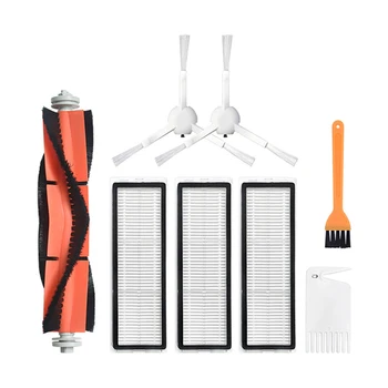 

8 Pcs Main Brush Side Brushes Filter for Xiaomi Mijia 1C STYTJ01ZHM Robot Vacuum Cleaner Parts Accessories