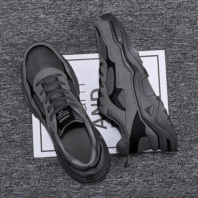 Sports-Shoes Lightweight Comfortable Mens Fitness Wear-Resistant Non-Slip Shockproof