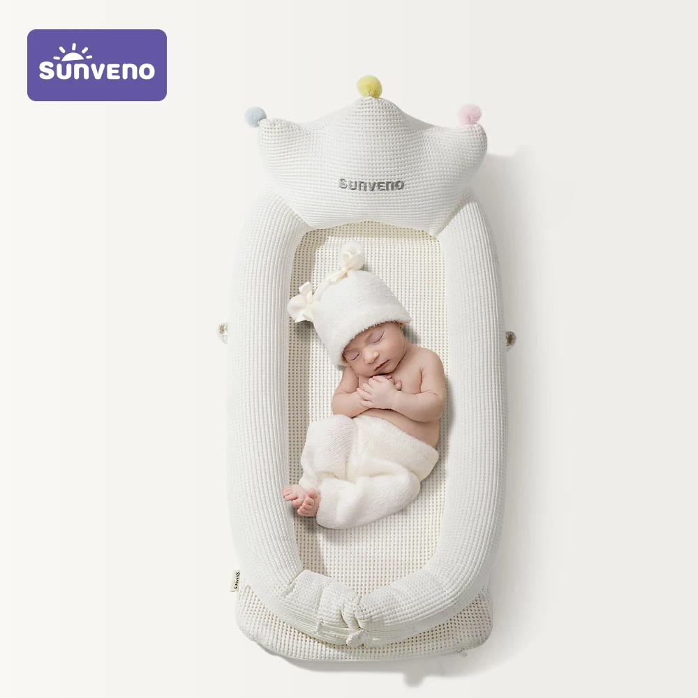 Baby Crib Travel-Bed Co-Sleeping-Crib Bed Portable Sunveno Cot Nest Kids