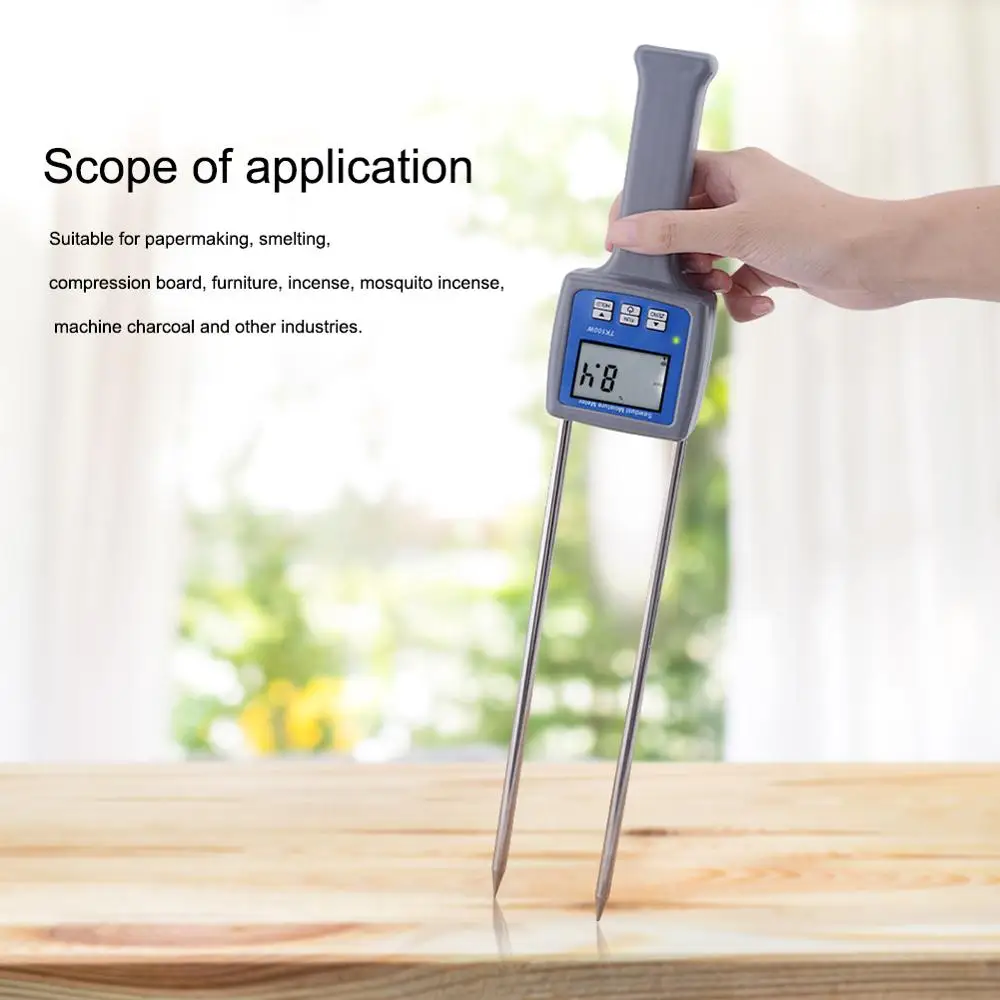 Wood Moisture Meter for Wood Chips etc.