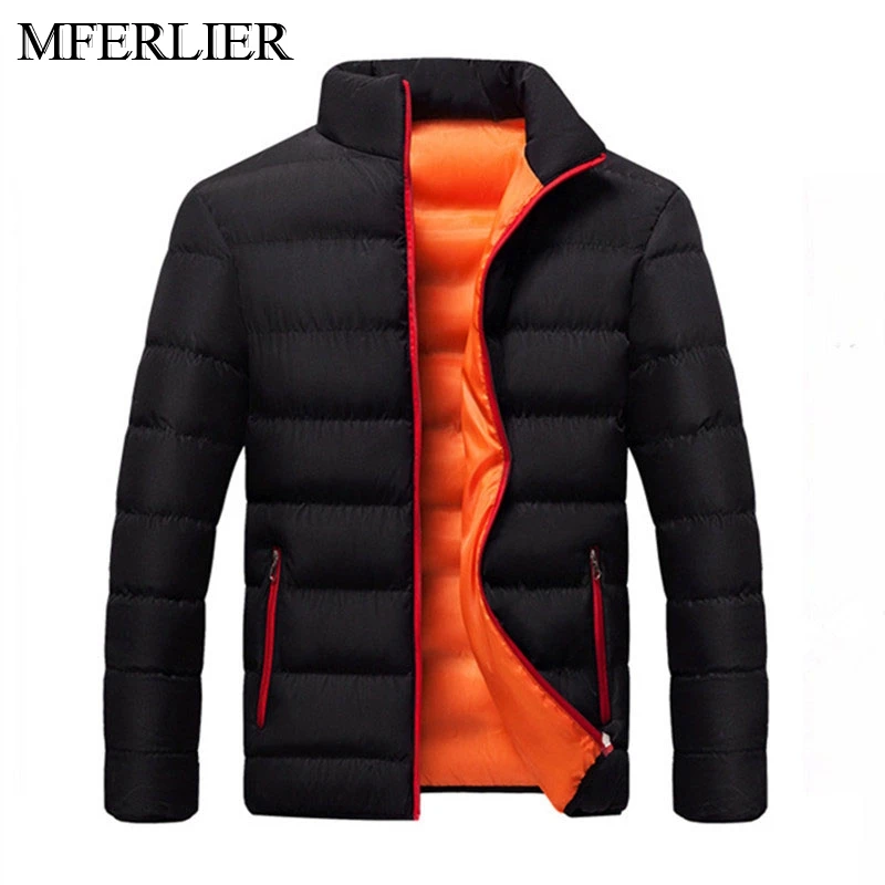 Осенне-зимние мужские куртки 5XL 6XL 7XL бюст 132 см хлопок с длинным рукавом мужские зимние куртки