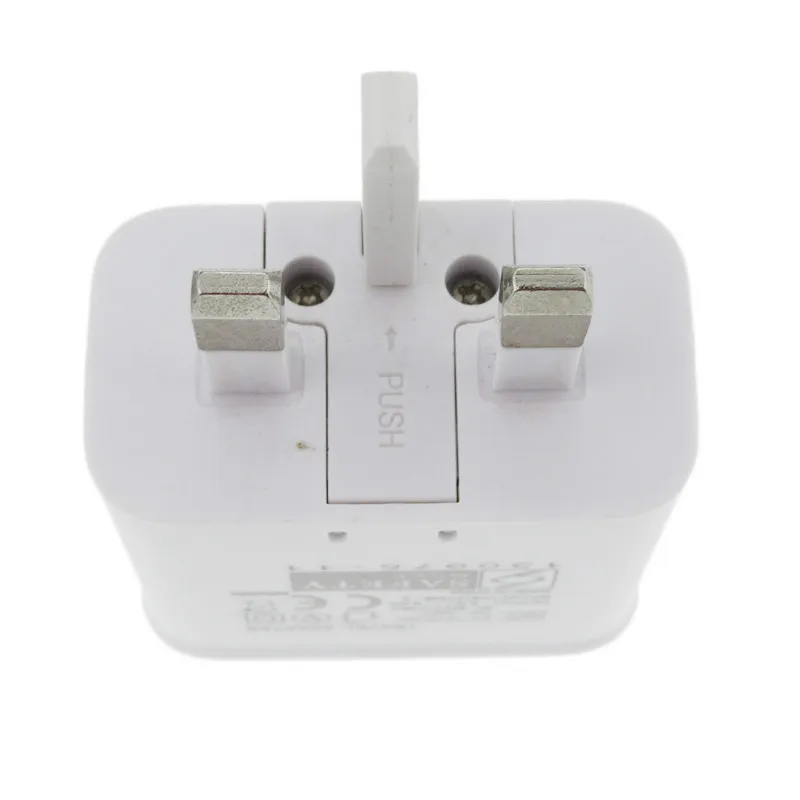 Мобильный телефон USB зарядное устройство UK Plug быстрое зарядное устройство для Iphone samsung S8 huawei mate 20 Xiaomi USB дорожное настенное зарядное устройство 3 A порты 5V 3A