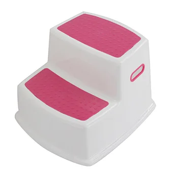 

2 Step Stool for Kids Toddler Stool for Toilet Potty Training Slip Bathroom Kitchen E2S