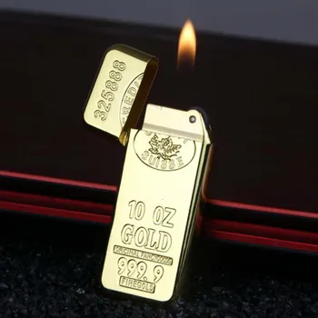 

Bullion Lighter Originality Ultrathin Mini- Grinding Wheel Flame Lighter