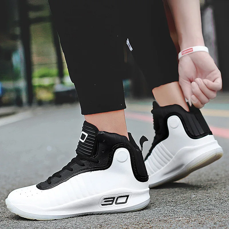 

Curry Non-slip Comfortable basketball shoes High-top Light protection ankle wear-resistant breathable casual sports shoes