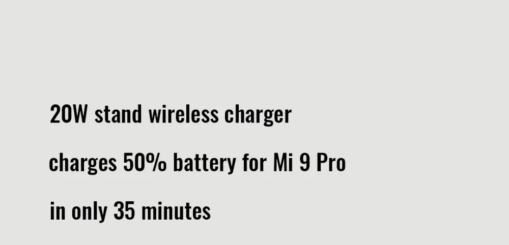 Xiao mi вертикальное Беспроводное зарядное устройство 20 Вт макс универсальная Быстрая зарядка для Apple samsung смартфон mi 9 Вспышка зарядка