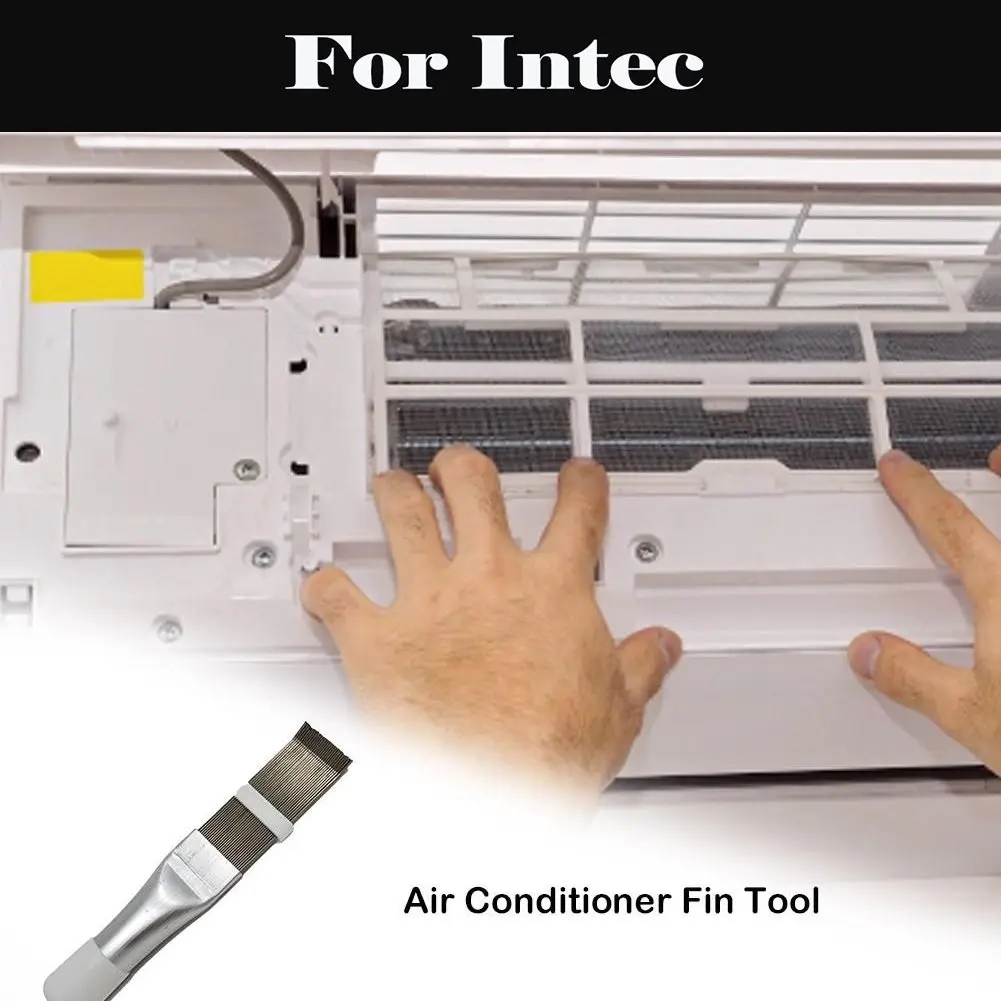 

Air Conditioner Stainless Steel Fin Comb Brush Cleaning Tool For Intec IS18GR3 IAC-18K3 Midea Flair 12K Florista