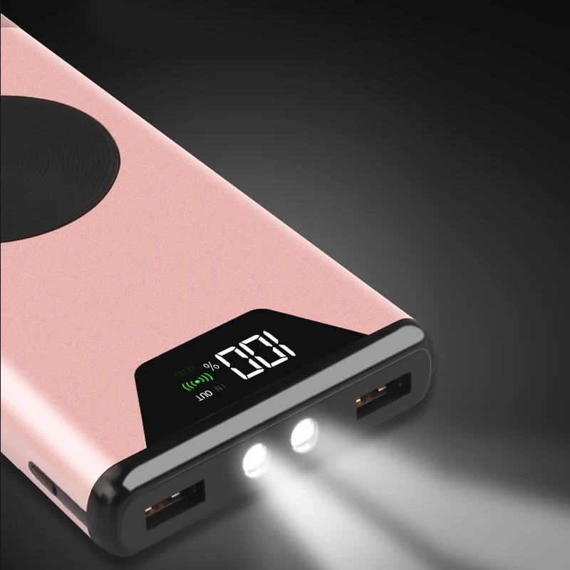 Внешний аккумулятор повербанк банк питания для Xiaomi Mi iphone 7 8 XR 11 huawei смартфон