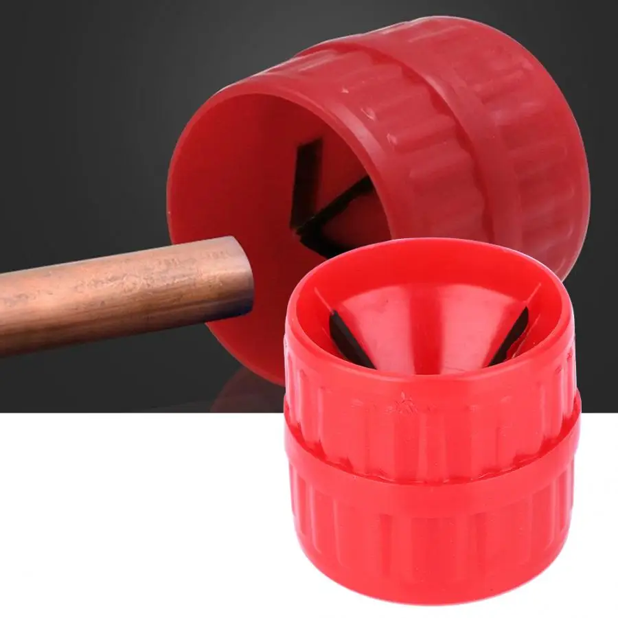 Hand Reamer Tube Reamer Steel Reamer Tools Inner-Outer Reamer Copper/Aluminum/Brass Tubing 3/16~1-1/2(5-38mm) Pipe Deburring Tool Cutter Pipe Reamer Polishing Tools