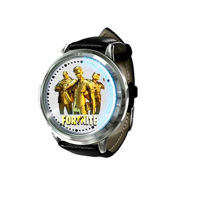 Fortnites Watches Midas Raven LED Touch Screen Watch Fashion Waterproof Quartz Wrist-watchbattle Royale Boy Men Birthday Gift 3