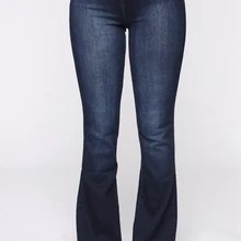 Расклешенные джинсы с высокой талией, джинсы с расклешенным низом на весну и осень, джинсы для женщин, джинсы скинни для мам, широкие штаны размера плюс