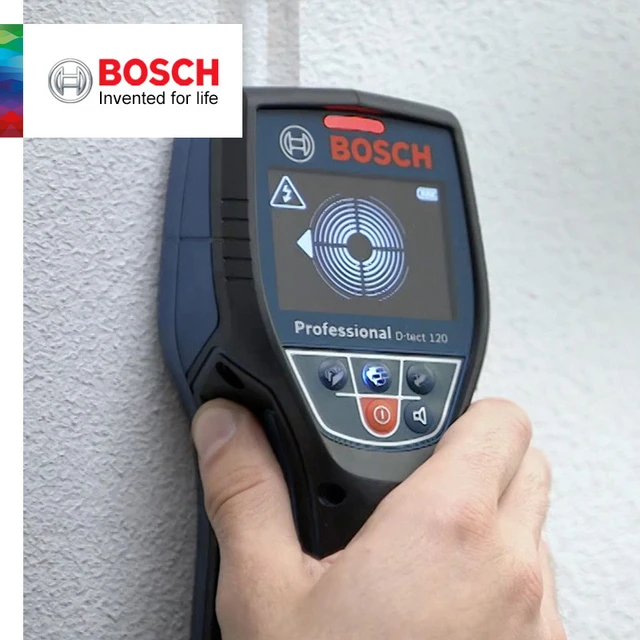 Bosch Professional Metal Detector D-tect 120 Intuitive Radar Scanner For  Almost All Materials High-precision Wall Detector - Industrial Metal  Detectors - AliExpress