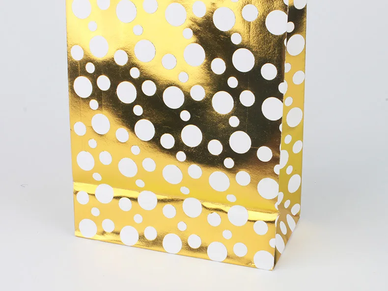navidad Christmas portable Dot gift bags with handles christmas decorations for home snowflake elk paper bags for gifts