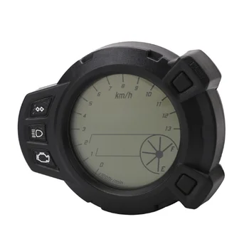 

Electric LCD Display 10000RMP Tachometer Riding Replacement Waterproof Motorcycle Speedometer Accessories Digital For Yamaha