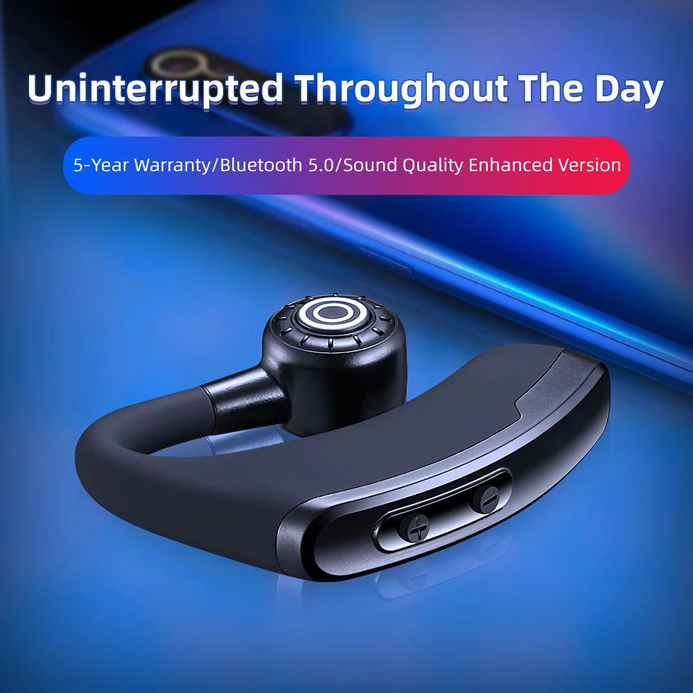 Earbuds Bluetooth Wireless Headsets In Ear For iPhone XS Max Samsung S10 Plus Universal With Microphone Sports Earphone Music