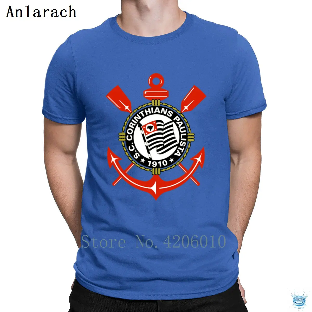 Corinthians Paulista футбольные мячи Футболка Slim Fit фитнес Летний стиль Мужская футболка наивысшего качества S-3xl дизайн формальный