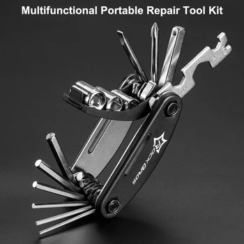 

16 in 1 Multifunctional MTB Bicycle Repair Tools Kit Portable Hex Spoke Cycling Screwdriver Pocket Folding Cycling Bike Tools