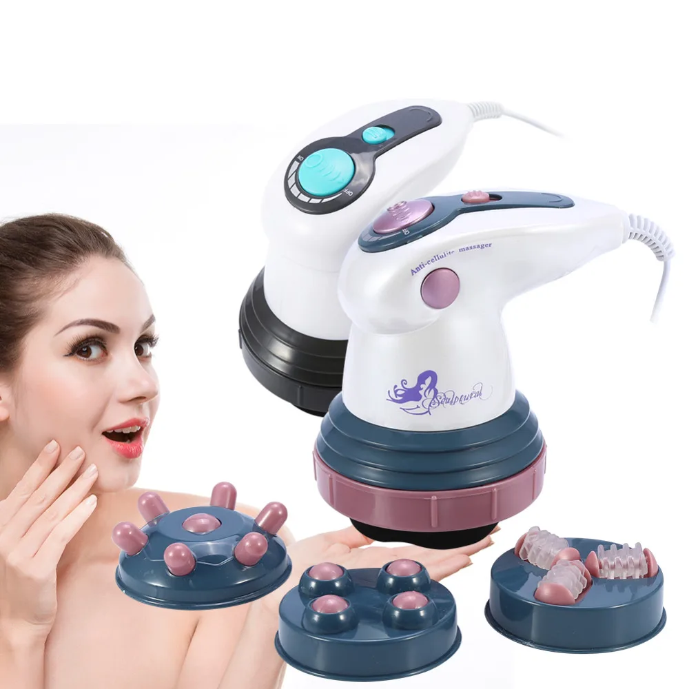 Full Body Slimming Shaper Massager Anti Cellulite Infrared Vibration Electric Fat Burn Massage Roller Weight Loss Beauty Machine