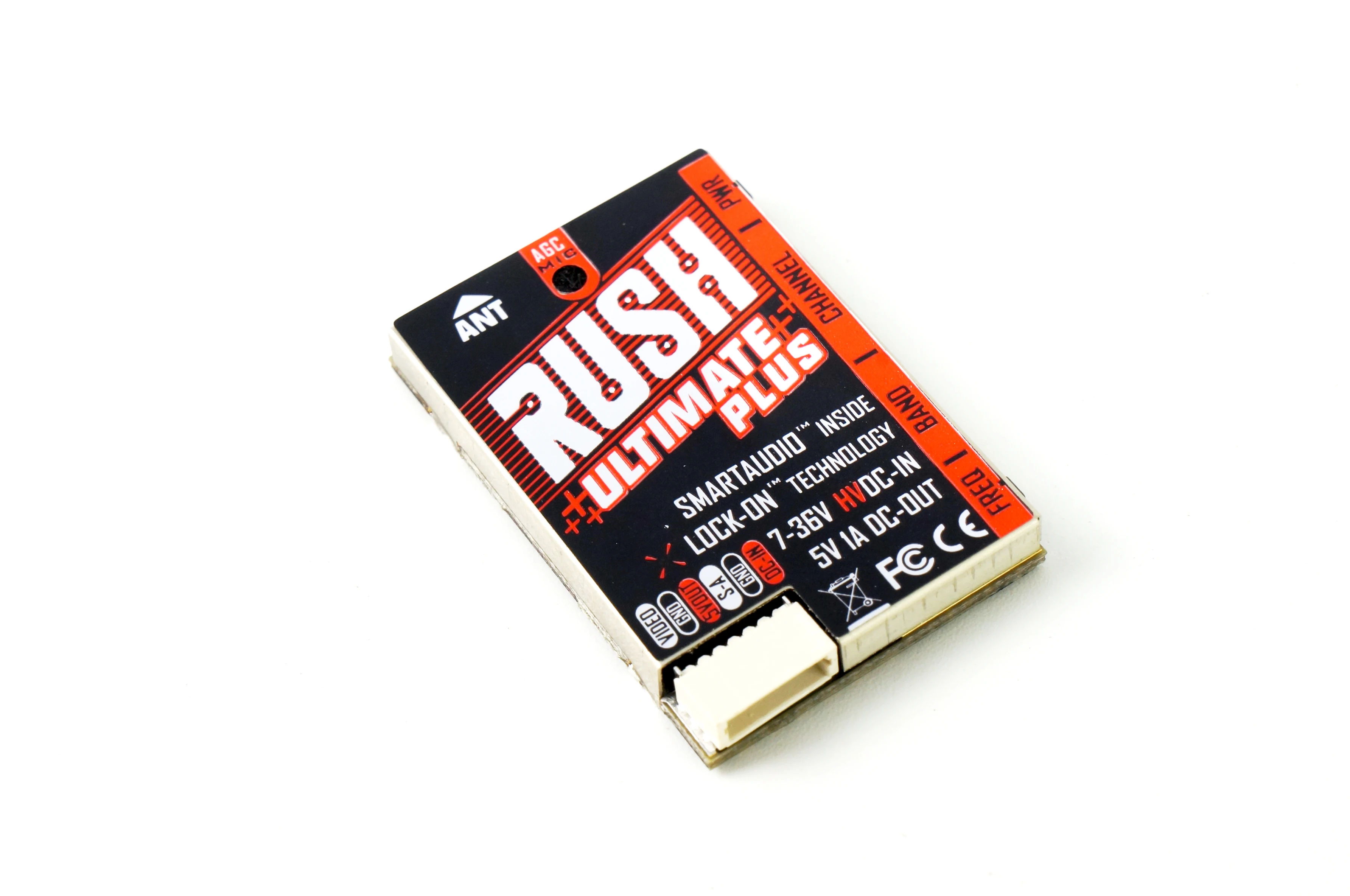 Видеопередатчик RUSH TANK Ultimate Mini/TANK PLUS VTX 5 8 ГГц 48 каналов 2-8s 800 МВт умный Аудио