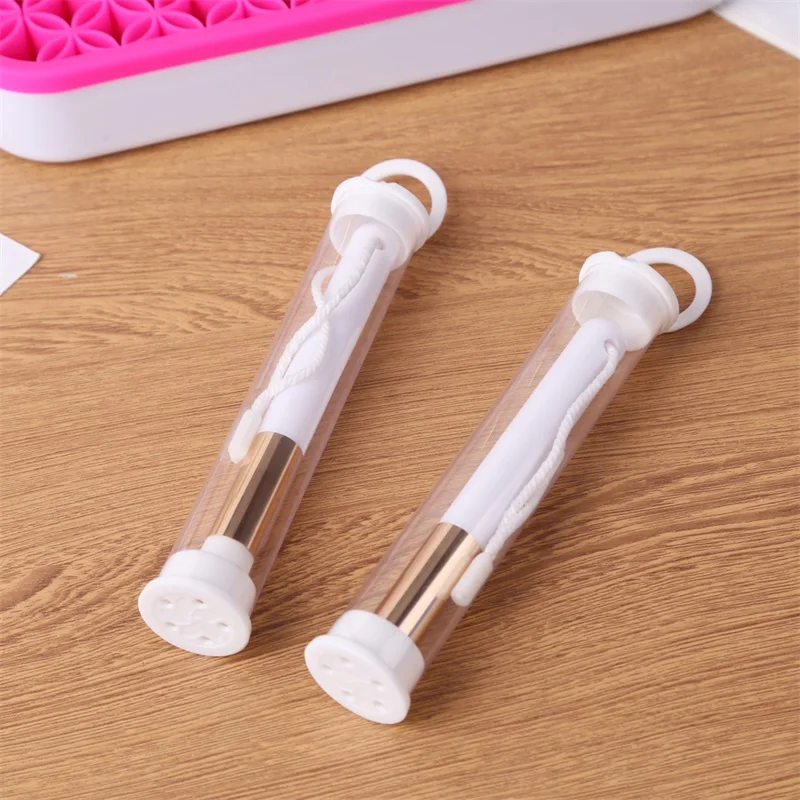 2pcs/4pcs Mini Blending Brush Sets DIY Scrapbooking Cards Painting Small Brushes Hand Tools Crafts Album Making New Tool