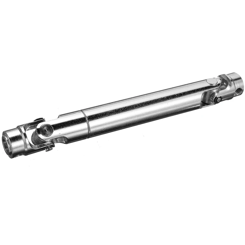 1 Pair 110-155mm Universal Drive Shaft Stainless Steel Drive Shafts For 1/10 Axial SCX10 D90 RC Crawler Accessories