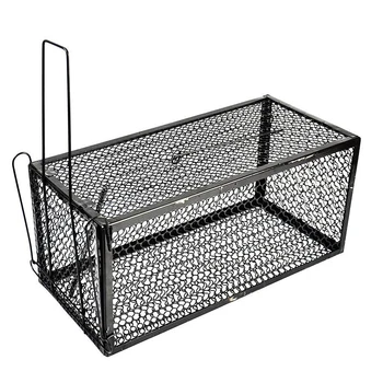 

Double Door Reusable Catching Mice Mouse Traps Bait Snap Rodent Catcher Mice Mousetrap Hunt Rat Cage Single Mice Rodent Cage