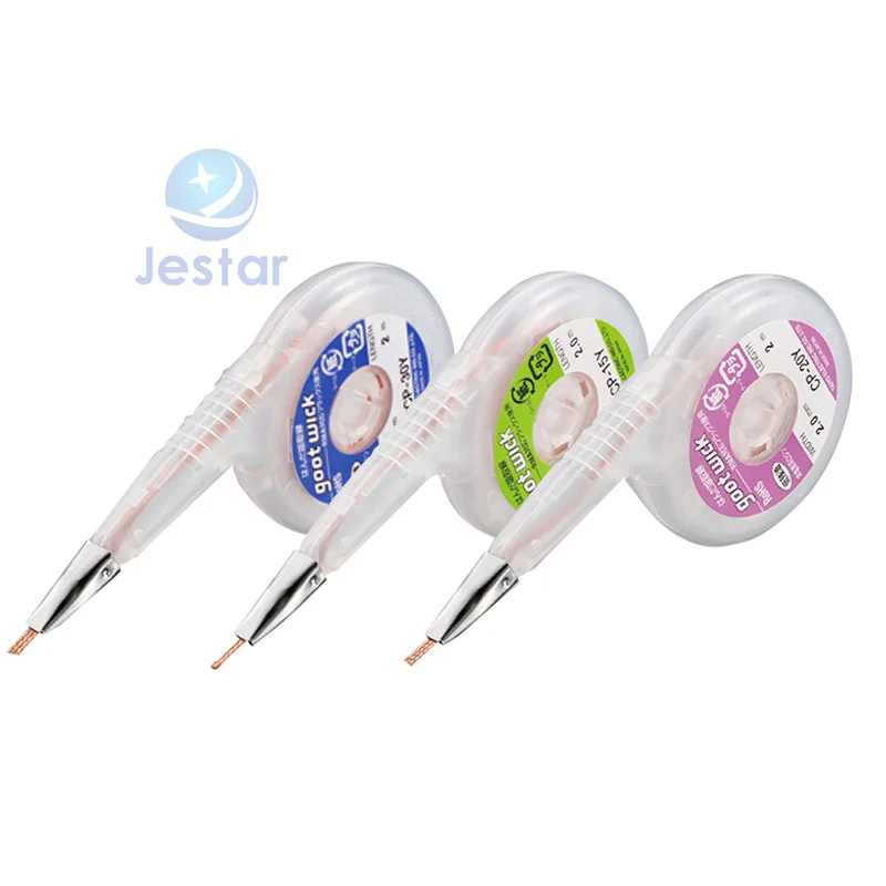 CP-15Y CP-20Y 2M GOOT MSDS набор для распайки фитилей с отверстием из нержавеющей стали