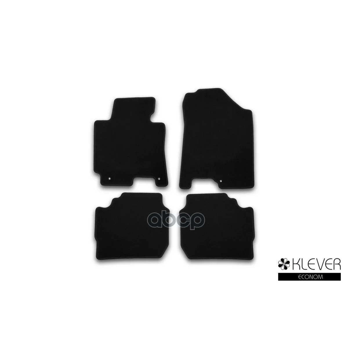 Коврики В Салон Klever Econom Kia Cerato Акпп 2013-, Сед., 4 Шт.(Текстиль) Klever арт. KVR01254801200k